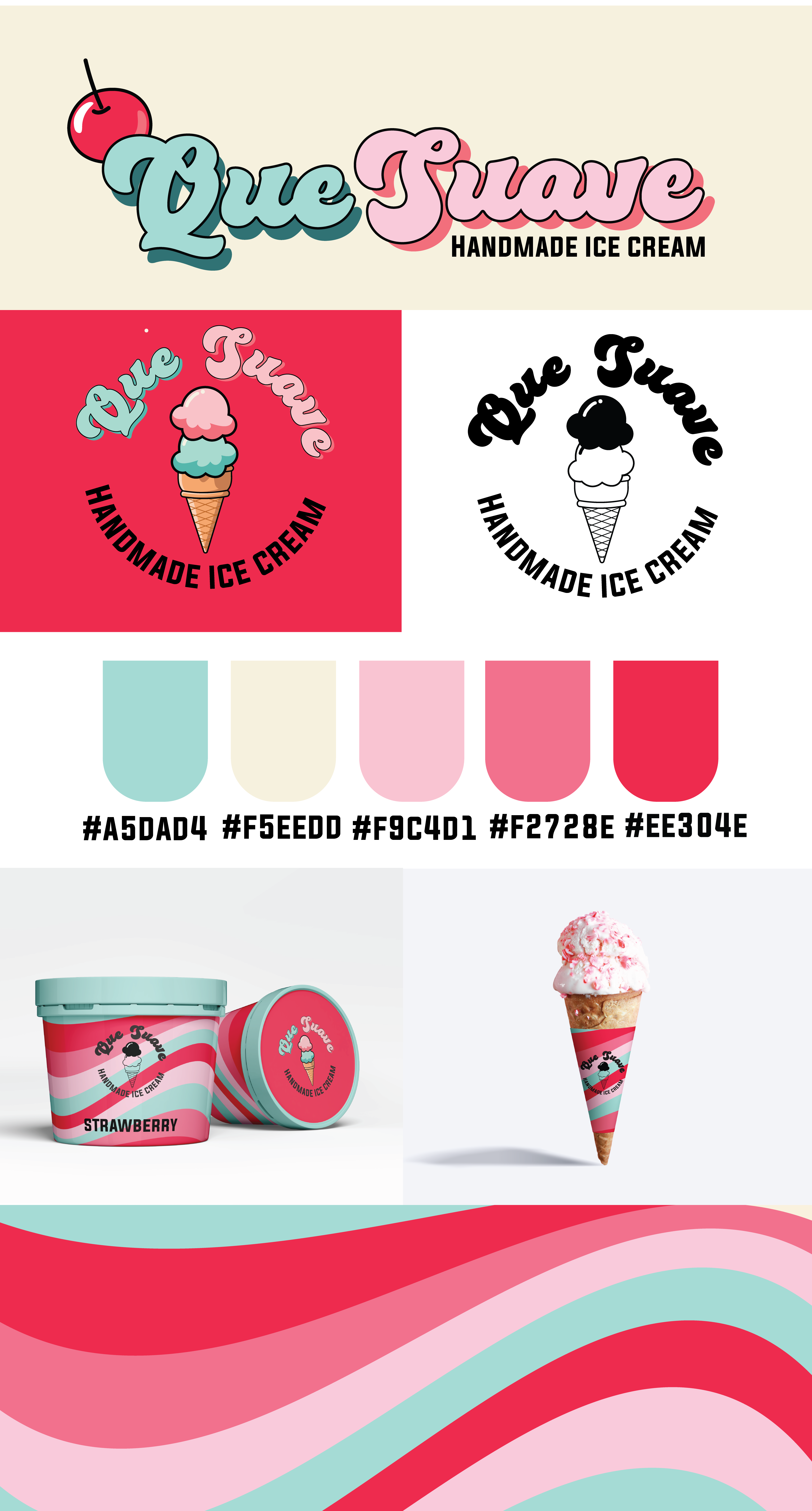 Que Suave Branding Kit